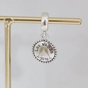 Pandora Las Vegas 2016 Celebration Exclusive Dangle Charm with box